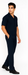 Mens Walking Suit in Color navy  leisure suit causal Matching Shirt and Pants $99