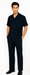 Mens Walking Suit in Color navy  leisure suit causal Matching Shirt and Pants $99