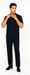 Mens Walking Suit in Color navy  leisure suit causal Matching Shirt and Pants $99