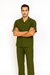 Mens Walking Suit in Color olive  leisure suit causal Matching Shirt and Pants $99