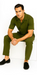 Mens Walking Suit in Color olive  leisure suit causal Matching Shirt and Pants $99