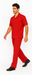 Mens Walking Suit in Color red leisure suit causal Matching Shirt and Pants $99