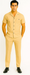 Mens Walking Suit in Color sand leisure suit causal Matching Shirt and Pants $99