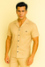 Mens Walking Suit in Color sand leisure suit causal Matching Shirt and Pants $99