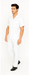Mens Walking Suit in Color white leisure suit causal Matching Shirt and Pants $99