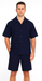 Mens Walking Suits With Shorts + Shorts Navy