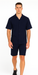 Mens Walking Suits With Shorts + Shorts Navy