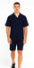 Mens Walking Suits With Shorts + Shorts Navy