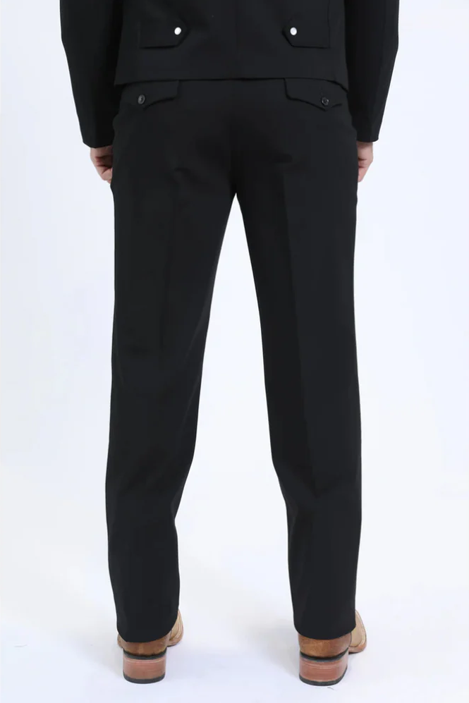 Men's Western Sport Suit - Black - Traje Para Hombre - Image 3