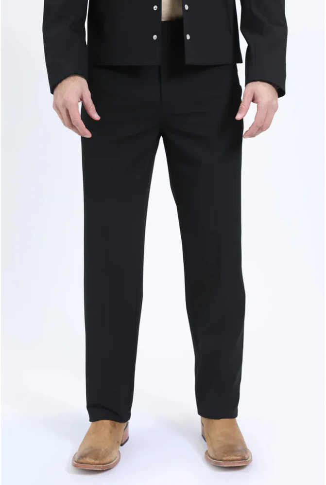 Men's Western Sport Suit - Black - Traje Para Hombre - Image 4
