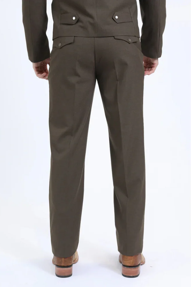Men's Western Sport Suit - Brown - Traje Para Hombre - Image 8