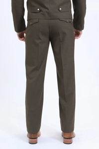 Men's Western Sport Suit - Brown - Traje Para Hombre