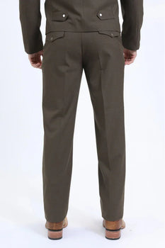 Men's Western Sport Suit - Brown - Traje Para Hombre - Image 8