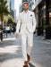 White on White Seersucker Suit - Shadow Pinstripe