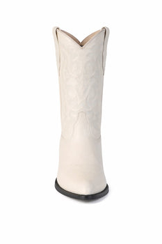 Los Altos Men's Winter white Genuine Elk Leather J Toe Boots