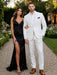 White on White Seersucker Suit - Shadow Pinstripe