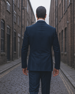 Men's Wide Leg Suits – Classic, Athletic Fit 1-Button Vested Wool Suits