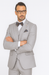 Men's Wide Leg Suits – Classic, Athletic Fit 1-Button Vested Wool Suits
