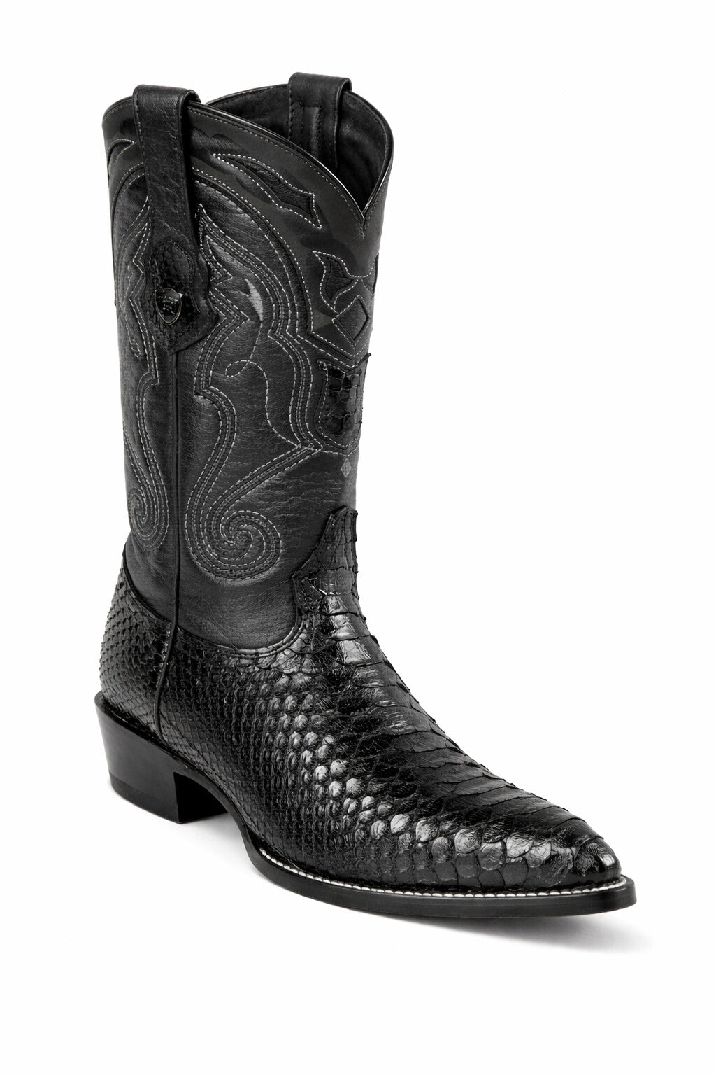 Men's Wild West Python Skin J Toe Boots 29957 - Image 9