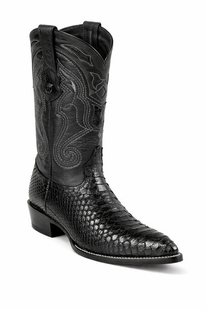 Men's Wild West Python Skin J Toe Boots 29957 - Image 9