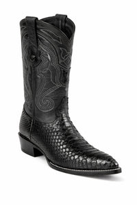 Men's Wild West Python Skin J Toe Boots 29957