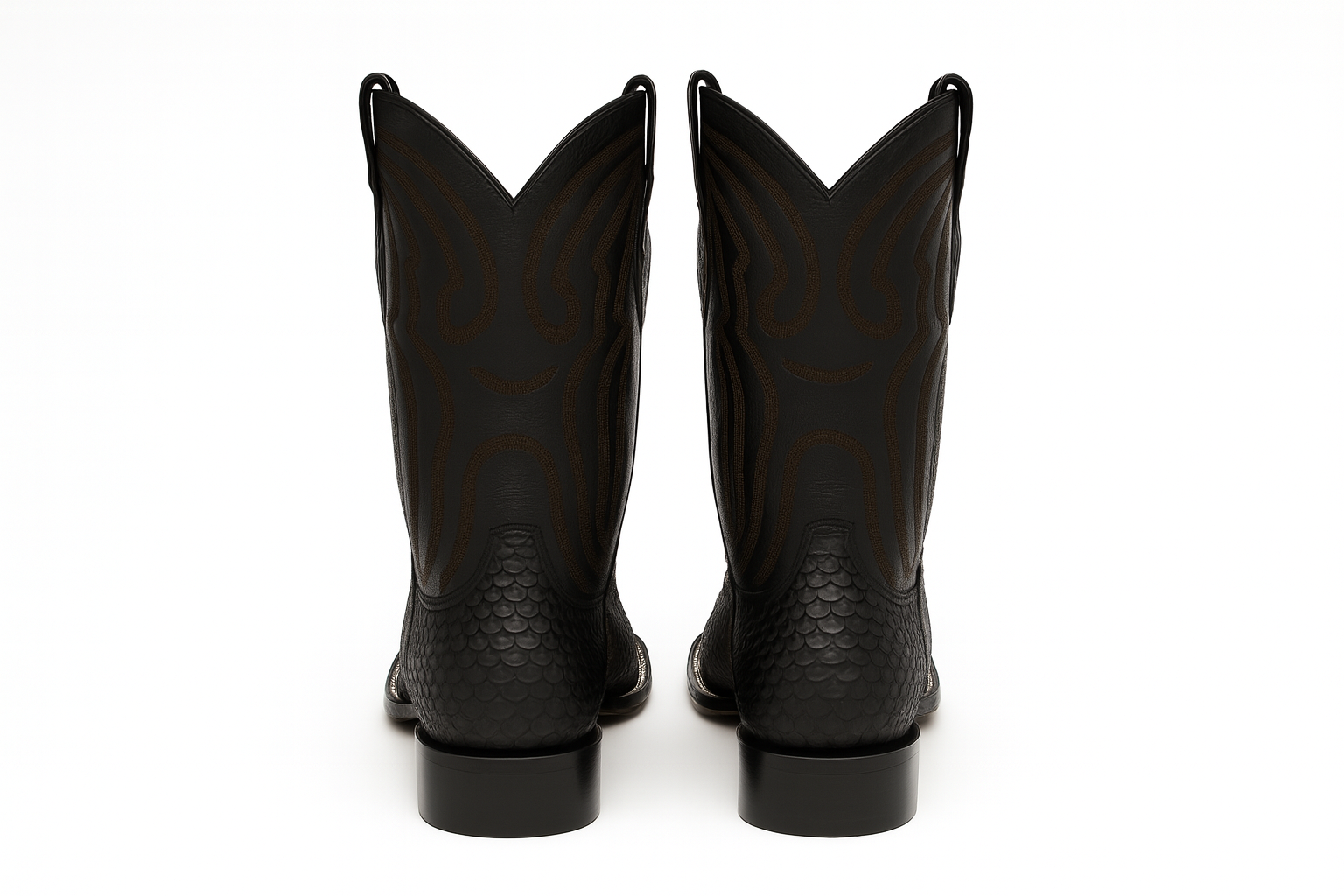 Men's Wild West Python Ranch Toe Boot 2824LG5705 - Image 7