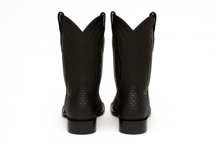 Men's Wild West Python Ranch Toe Boot 2824LG5705 - Image 7