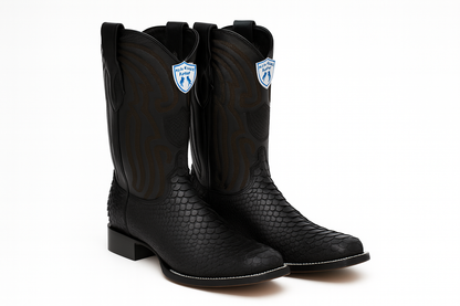 Men's Wild West Python Ranch Toe Boot 2824LG5705 - Image 8