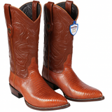 Men's Wild West Teju Lizard Skin J Toe Boots 29907 - Image 2