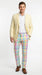 Mens Yellow Seersucker Blazer – Lightweight Summer Sport Coat Formal Casual Wedding Party Jacket