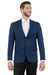 Mens Zegarie Brand Men's Basic Business Sport Coat Blazer in Navy Blue