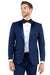 Mens Zegarie Brand Men's Modern Fit Two Button Notch Lapel Tuxedo Separates Jacket in Navy with Navy Lapel