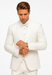 Designer White Wedding Tuxedo for Men – Vested Floral Lace Suit Set