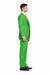 Men's  Lime Green ~ Apple   Vested 3 Piece Suit Flat Side Vented  2 button suits