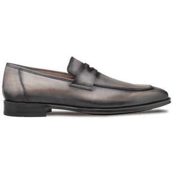 Mezlan Avenue Rubber Sole Penny Loafer