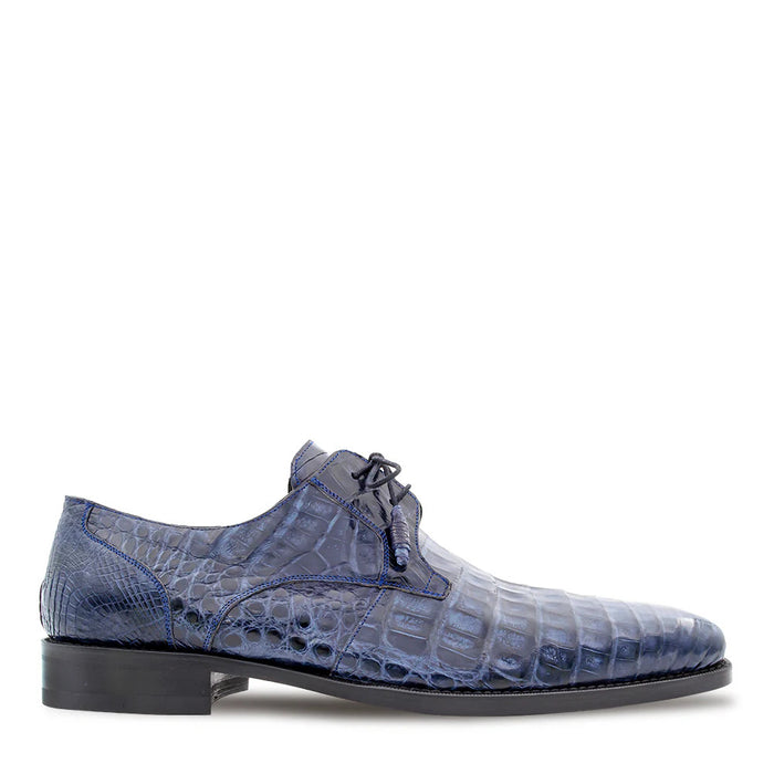 Mezlan Dark Brown  Crocodile Mens  Shoes Anderson