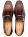 Mezlan Mens Taupe Brown Two Tone Calfskin Bit Loafer Brunello