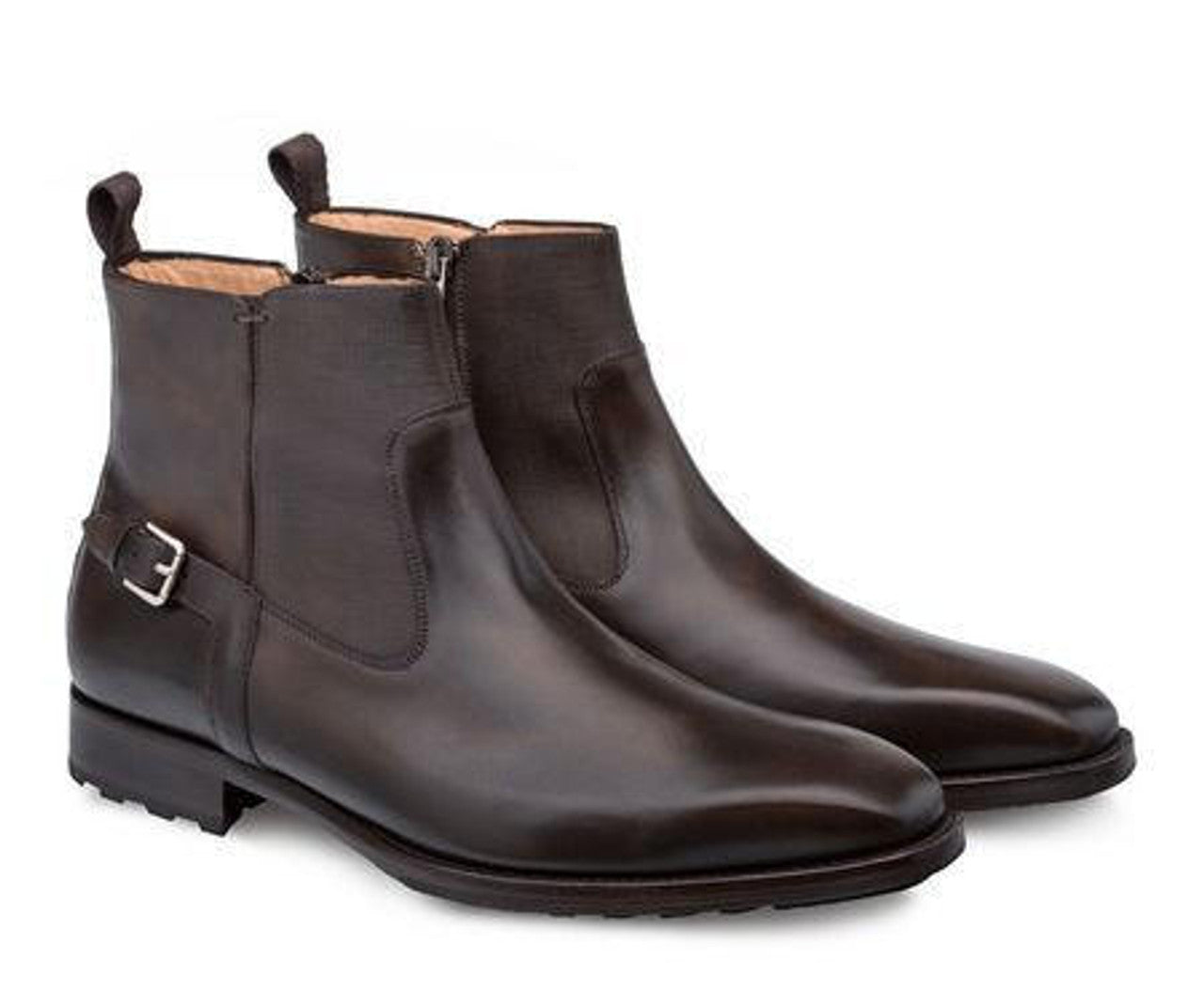 Mezlan Brown Leather Men\'s Boots Mezlan Brown Bexley Boot main image 3