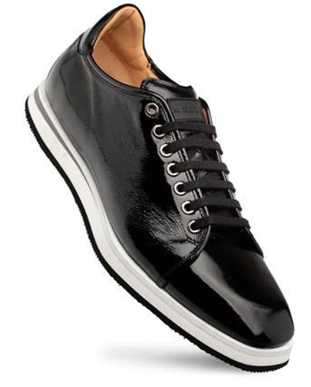 Mens Exotic Sneakers - Alligator Sneakers By Brand in Color Black Cartuja