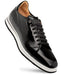 Mens Exotic Sneakers - Alligator Sneakers By Brand in Color Black Cartuja