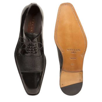 Mezlan Lizard Cap Toe Derby