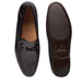 Mens Mezlan Vesta Ostrich Paw Dress Shoe Loafer in Black - LAST CALL 11