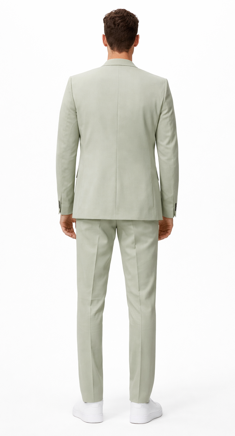 Mint Green Summer Suit - Light Green Suits - Sage Green Color