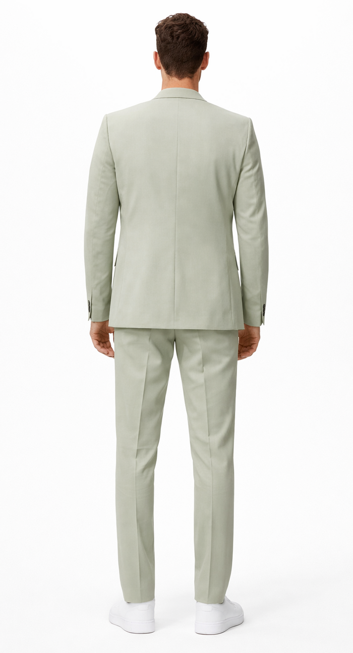 Mint Green Summer Suit - Light Green Suits - Sage Green Color
