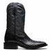 Marco Di Milano Missouri Black Python Square Toe Cowboy Boots
