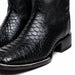 Marco Di Milano Missouri Black Python Square Toe Cowboy Boots