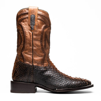 Marco Di Milano Missouri Lisboa Python Square Toe Cowboy Boots - Image 2