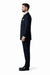 Mix And Match Suits Men's Suit Separates Wool Fabric Navy Blue And White Stripe Suit By Alberto Nardoni Brand