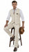 Men’s Beige Groomsmen Summer Vest and Pants Set, Beach Wedding Prom Formal Outfit
