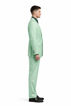 Men's green suit - Image 3